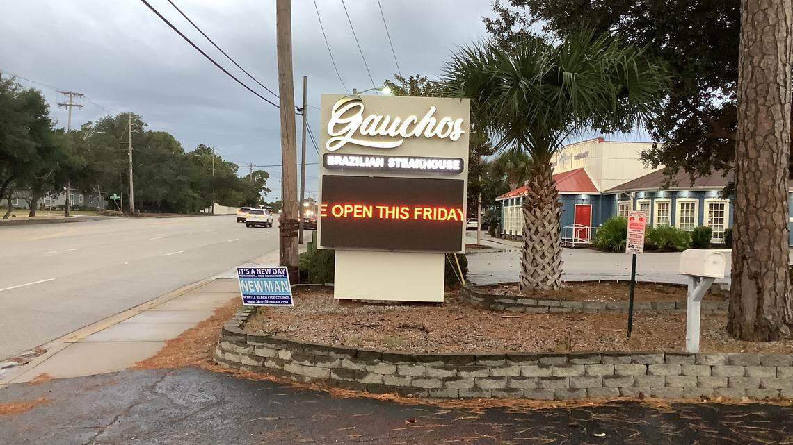 Gauchos Brazilian Steakhouse is opening at 4 p.m. Friday, Oct. 29, 2021.