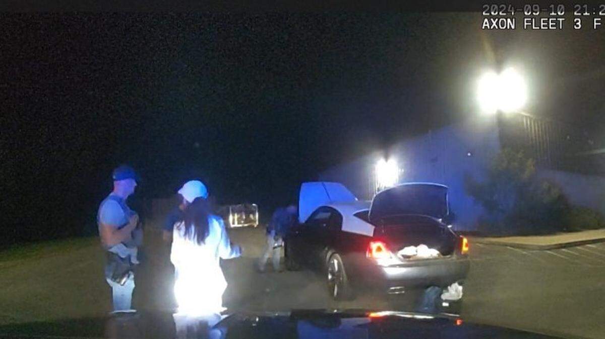 An in-car video of an Horry County Police officer shows Crystal Langston’s vehicle being searched along Highway 378. Langston has filed a lawsuit against the county and police for illegally searching her vehicle and targeting her because she was driving an expensive car.