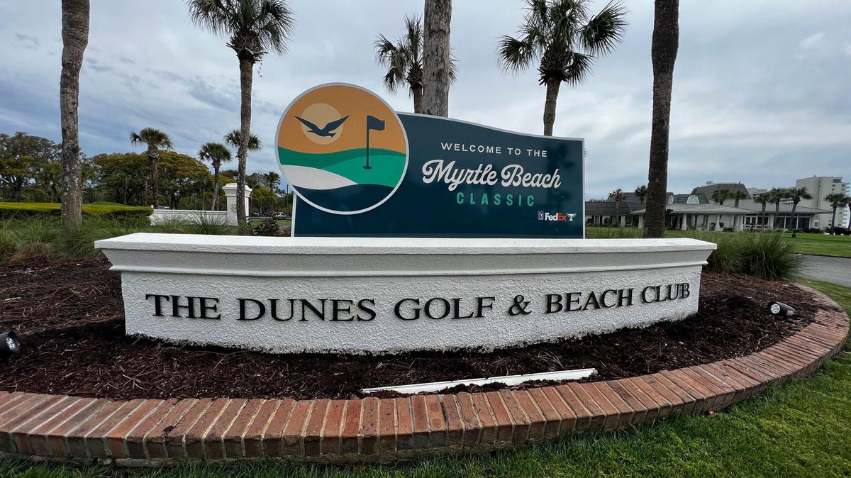 The Dunes Golf and Beach Club is being prepared to host the first Myrtle Beach Classic PGA TOUR event May 9-12, 2024.