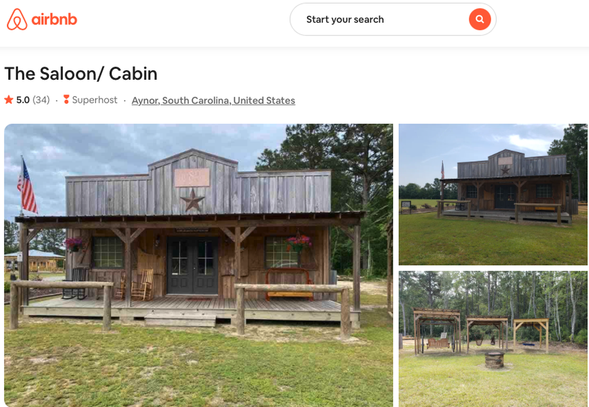 An AirBnB vacation rental in Aynor, SC.
