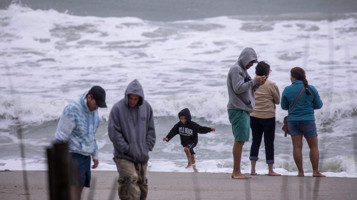 Memorial Day weekend is generally considered the start of the tourist season along the Grand Strand, but a cool and rainy weekend led to the cancellation of holiday events and kept many tourists away from the boulevards and beaches. Photo taken May 27, 2023.
