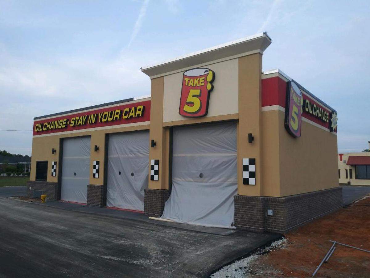 A new Take 5 Oil Change will soon open off U.S. 17 in Murrells Inlet.
