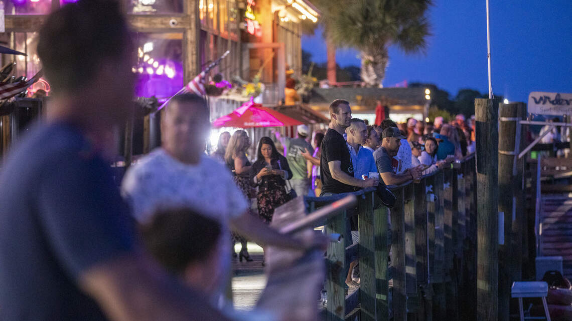 The Murrells Inlet Marshwalk is a hub of waterfront dining. Vote for your favorite restaurant