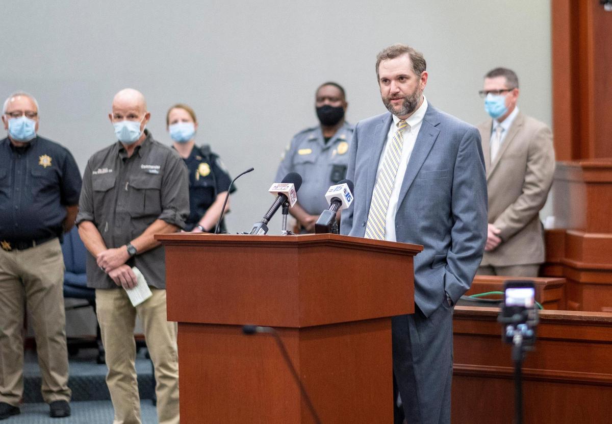 Everette McMillan of the U.S. Attorney’s Office explains the arrest of nearly two dozen people after a drug trafficking investigation called “Operation Broken Branch.” Federal and local police targeted what they called a drug ring in the Cedar Branch area of Horry County. The trafficking ring included heroin, cocaine, fentanyl and other drugs, according to police. Investigators also seized guns and $80,000 during the multi-year investigation. June 30, 2020