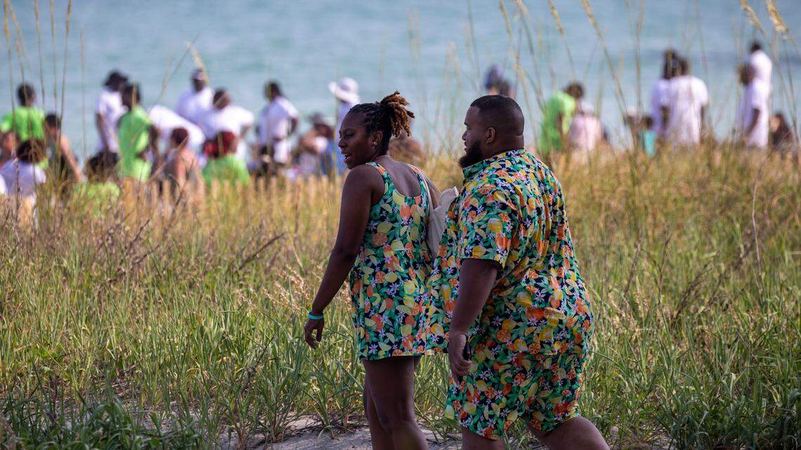 Stable flies have been biting people on Myrtle Beach sands this fall. File photo. July 1, 2023.