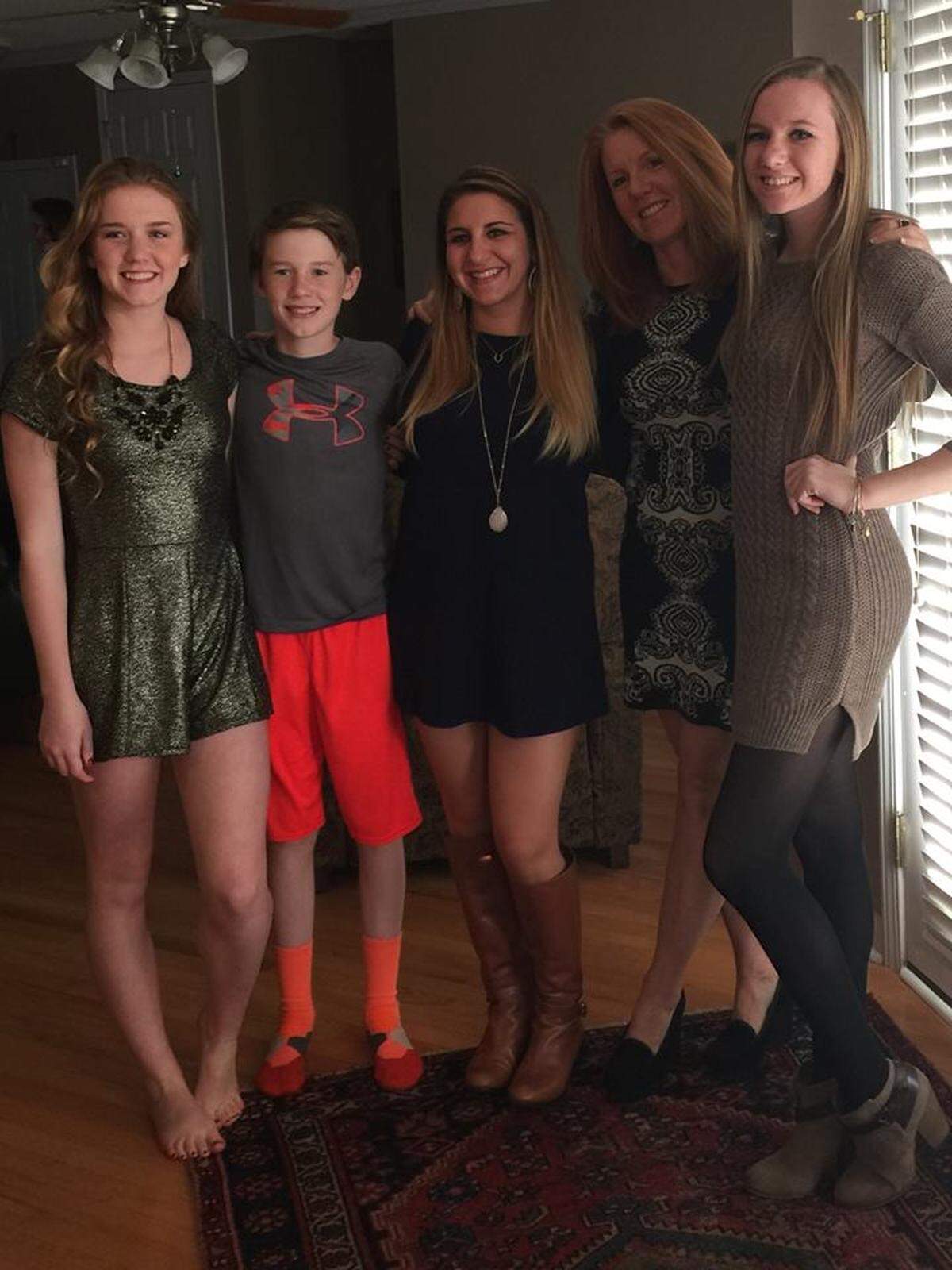 Rachel, Connor, Kori, Christine and Lea