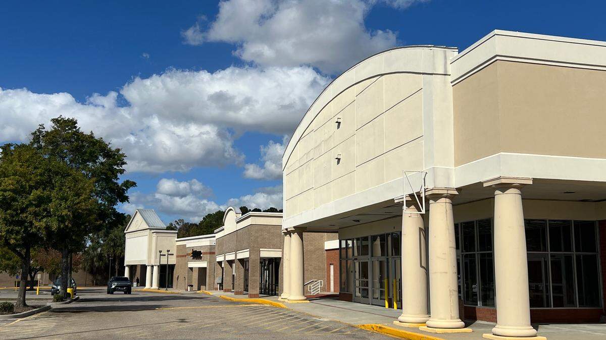 Empty store fronts at the Coastal Centre shopping area in Conway. Developers recently purchased the property to re-develop the property.