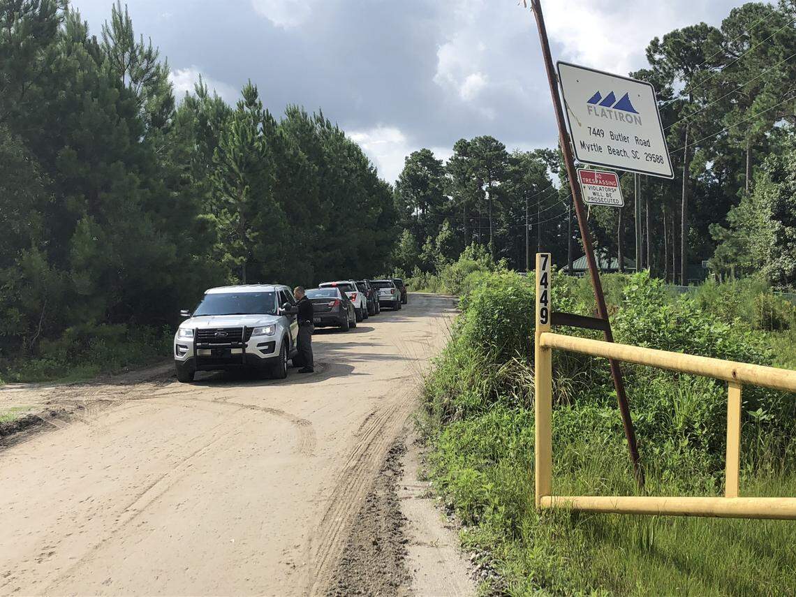 Police are conducting a death investigation after two bodies were found in a burned vehicle Friday morning -