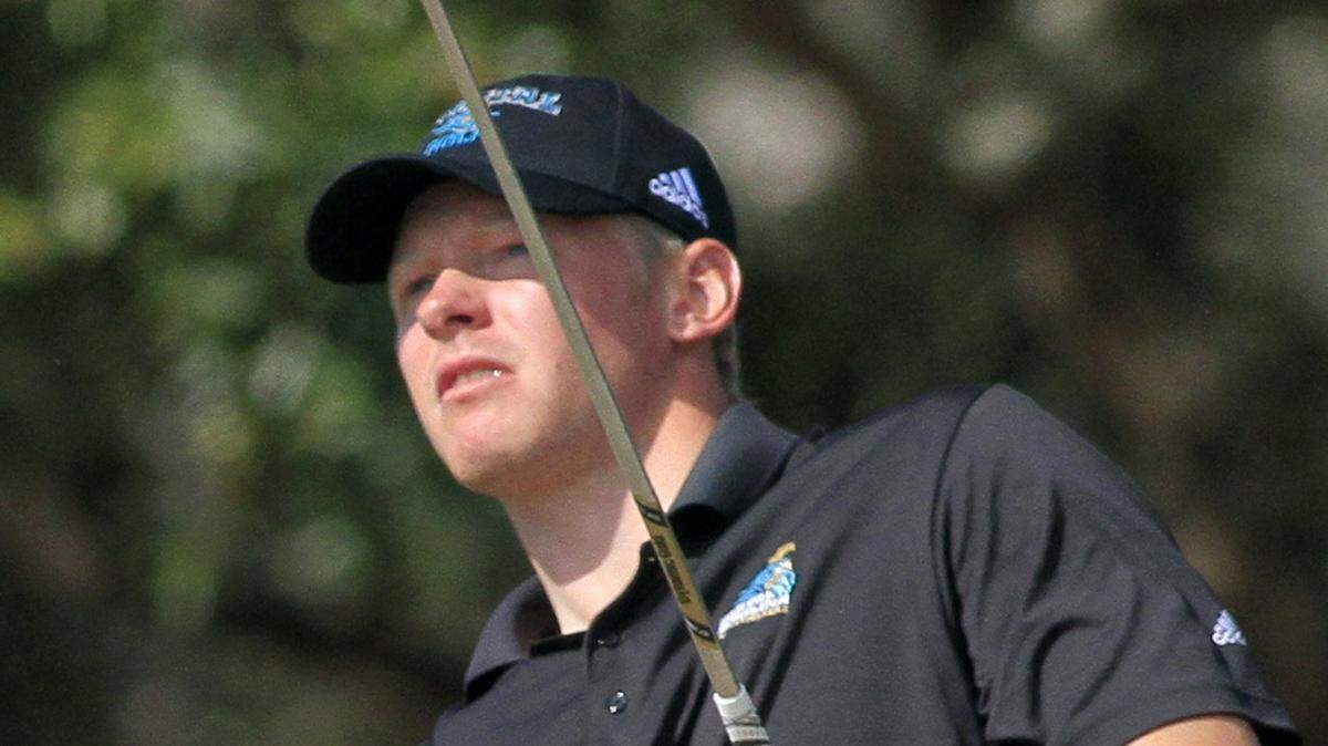 Sebastian Soderberg, pictured while playing at Coastal Carolina, has qualified to play on the European Tour in 2019.