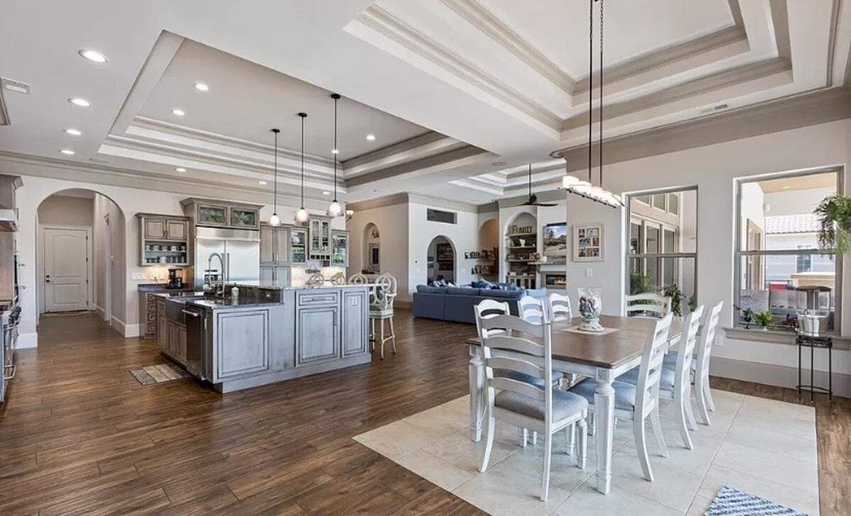 A $3.2 million home is for sale in Myrtle Beach, South Carolina. The five bedroom house listed on Zillow has a salt water pool and a boat docking area.&nbsp;
