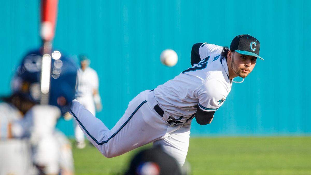 Coastal’s Nick Parker struck out 10 on Sunday.