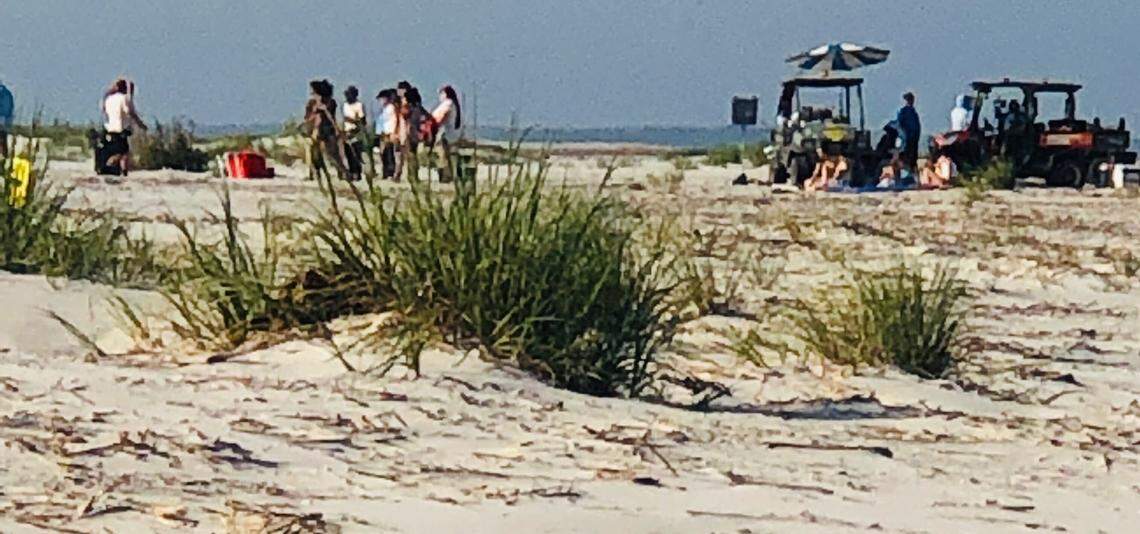 Outer Banks filmed at Hunting Island State Park for the show’s pilot. The Netflix show is now filming its fifth season. Myrtle Beach locals, Kimberly Cairnes-Elliot and her son Brandon Cairnes, have worked as extras in multiple seasons.