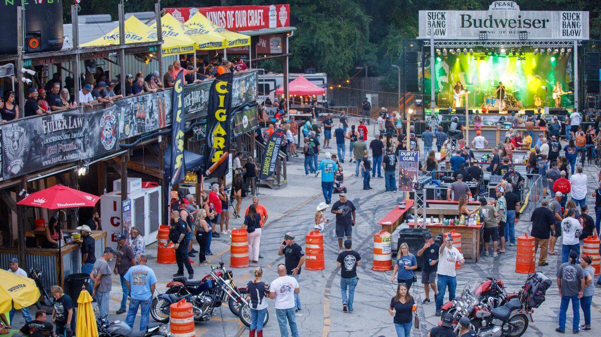 Myrtle Beach Bike Week’s Fall Rally had a lighter attendance this year due to Hurricane Helene. The event which ran from Sept. 30 to Oct. 6, 2024. Oct. 4, 2024.