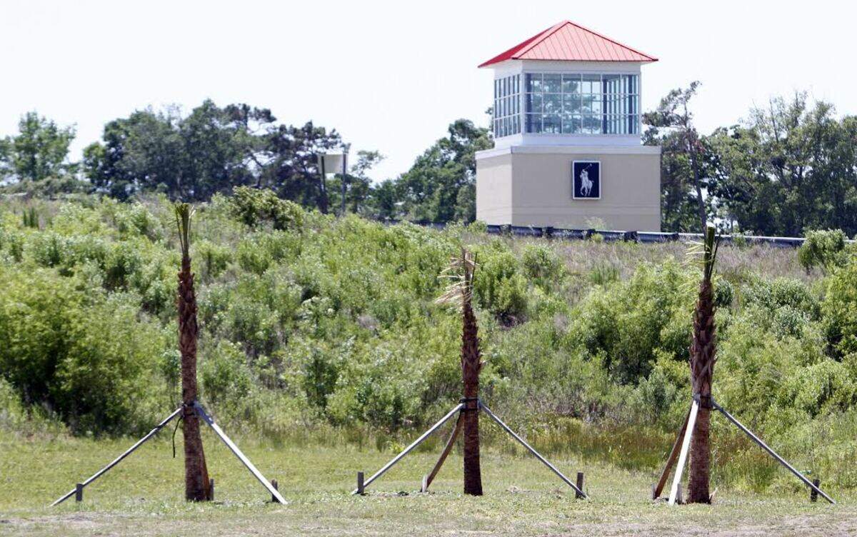 The Tanger Outlet Mall near North Myrtle Beach on Highway 17.