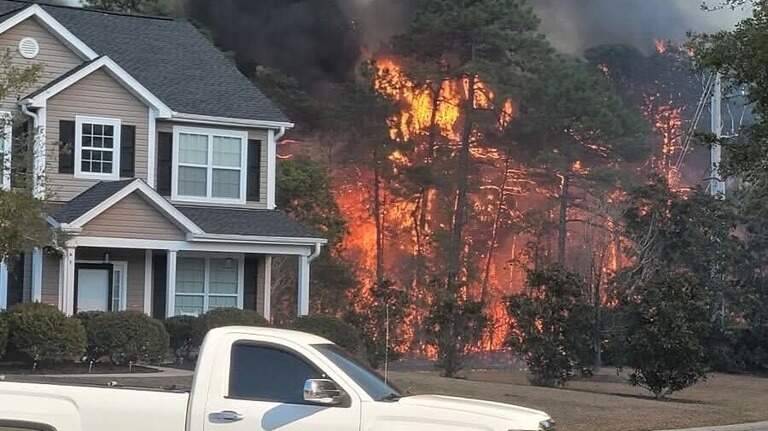 We fact-checked social media theories about Carolina Forest wildfire. Here’s what to know