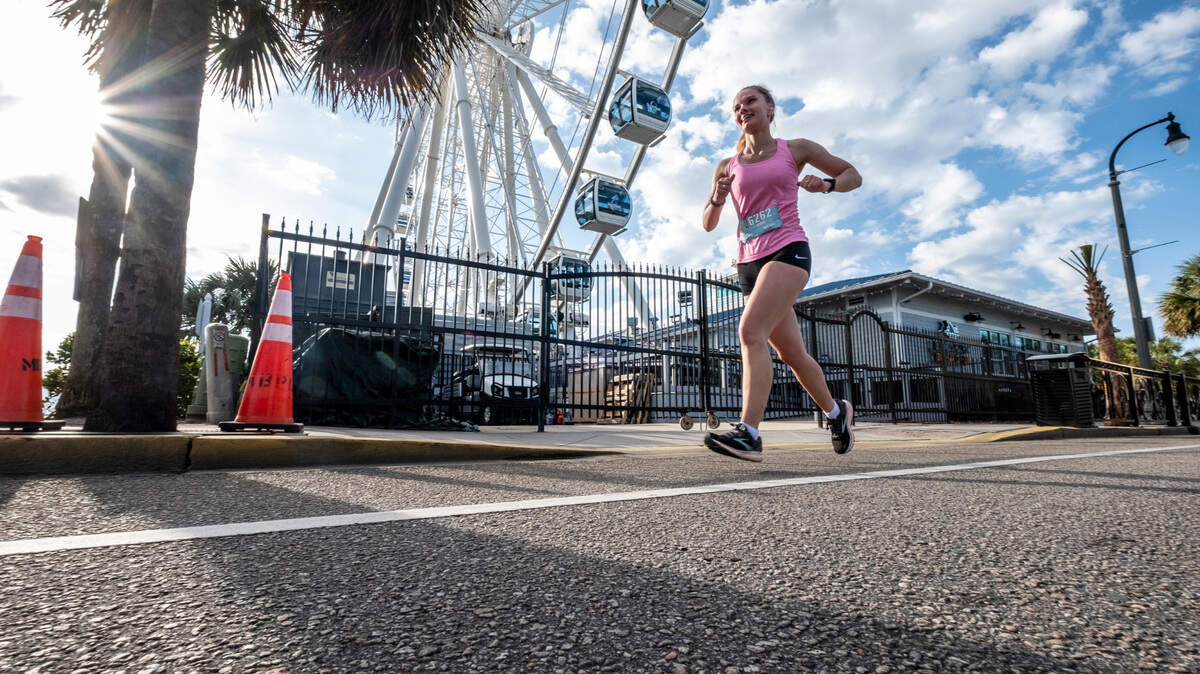 Thousands of runners filled the streets of downtown Myrtle Beach on Saturday for the running of the 2023 Marathon, Half Marathon and 5K races. March 2, 2023.