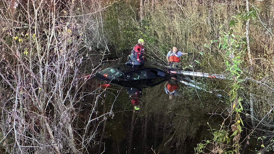Driver rescued from quickly sinking vehicle in Horry County. Here’s what we know