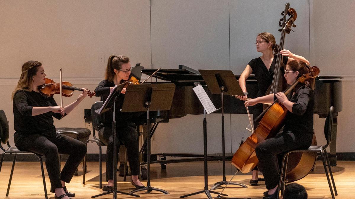 The Varna International Music Academy held a ‘young artist showcase’ on Friday afternoon at Coastal Carolina University as Myrtle Beach, S.C. hosts the international music festival, MUZIKA!, this month. July 8, 2022.
