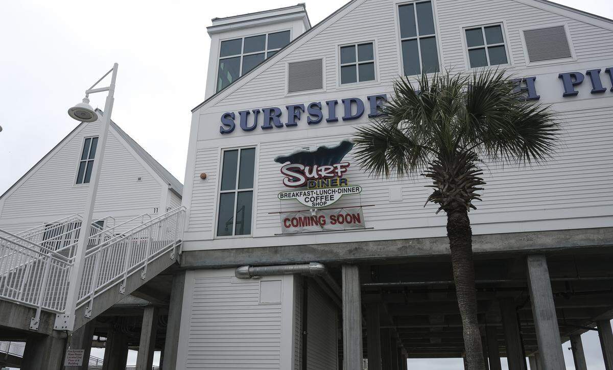 The Town of Surfside Beach is investigating its lease with the Surf Diner, a restaurant that is supposed to be located at the Surfside Beach Pier. Despite the pier being open for over a year, the Surf Diner has not yet opened and it is unclear when it would open its doors to the public. Sept 10 2025.