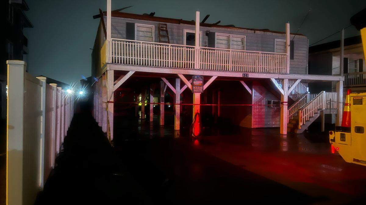 A home in Cherry Grove was damaged by a possible tornado late Wednesday evening, Aug. 30. The severe weather resulted from Tropical Storm Idalia heading town to the Myrtle Beach Area. The property lot its roof into the canal and the single occupant inside was relocated.