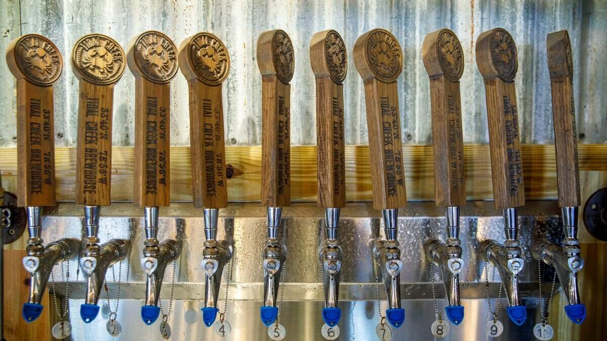 Tidal Creek Brewhouse in Market Common district of Myrtle Beach.