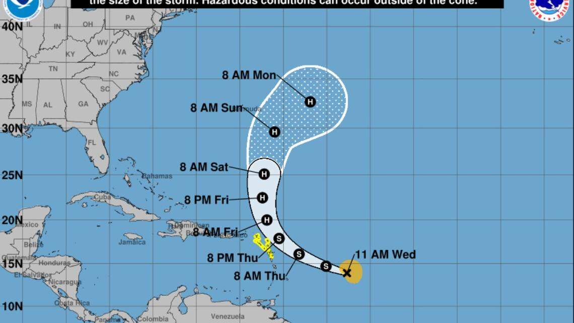 Latest storm Jerry offshore of Carolinas. How will it impact Myrtle Beach area?