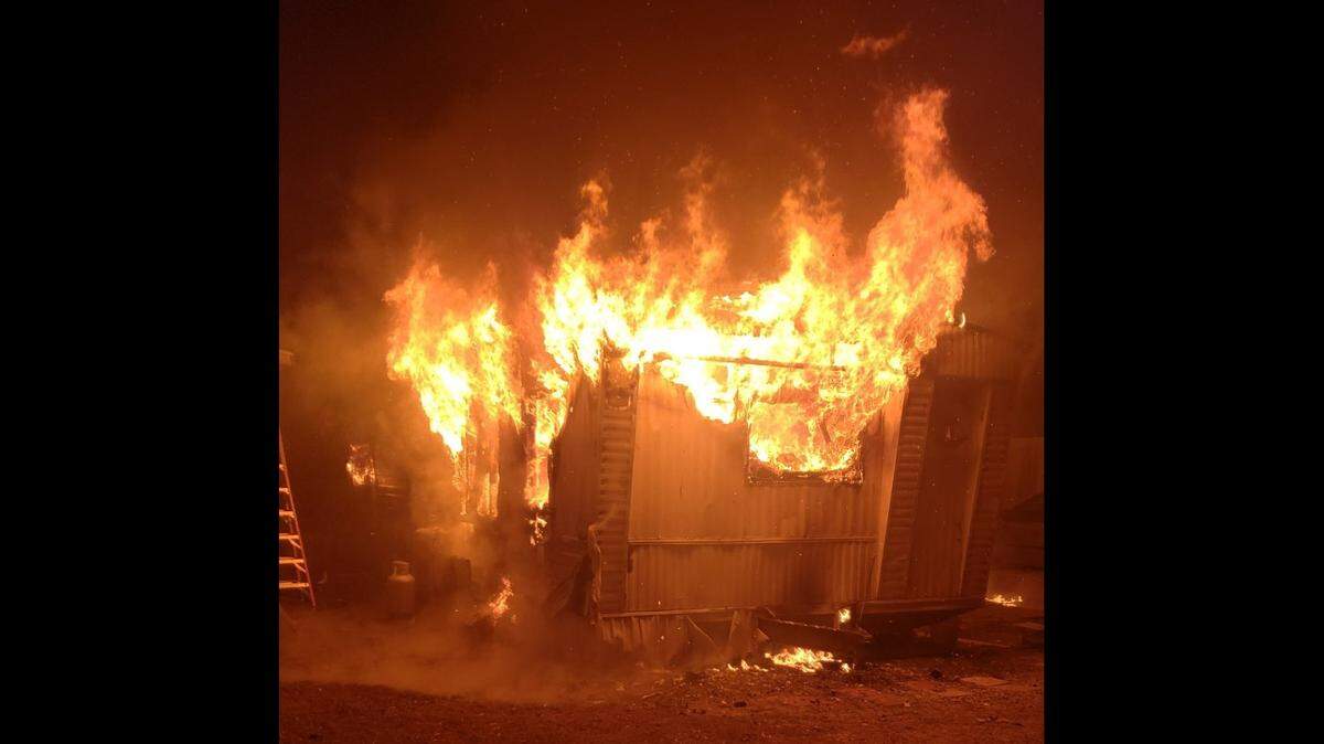 The Conway Fire Department responded to a house fire on Dunn Short Cut Road that displaced a family of five on Sunday, Jan. 9, 2022.