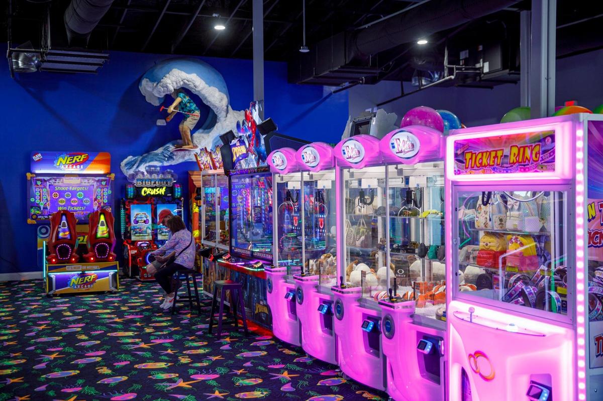 Muligan’s Lagoon Arcade and Putt has opened in the Surfside Beach area. The entertainment complex features mini-golf and arcade games. Oct. 24, 2024.