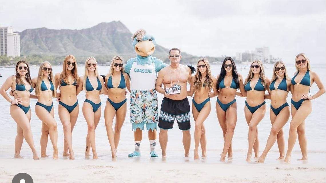 Exclusive: CCU Head Coach Tim Beck explains why Hawaii photo with dance team was deleted