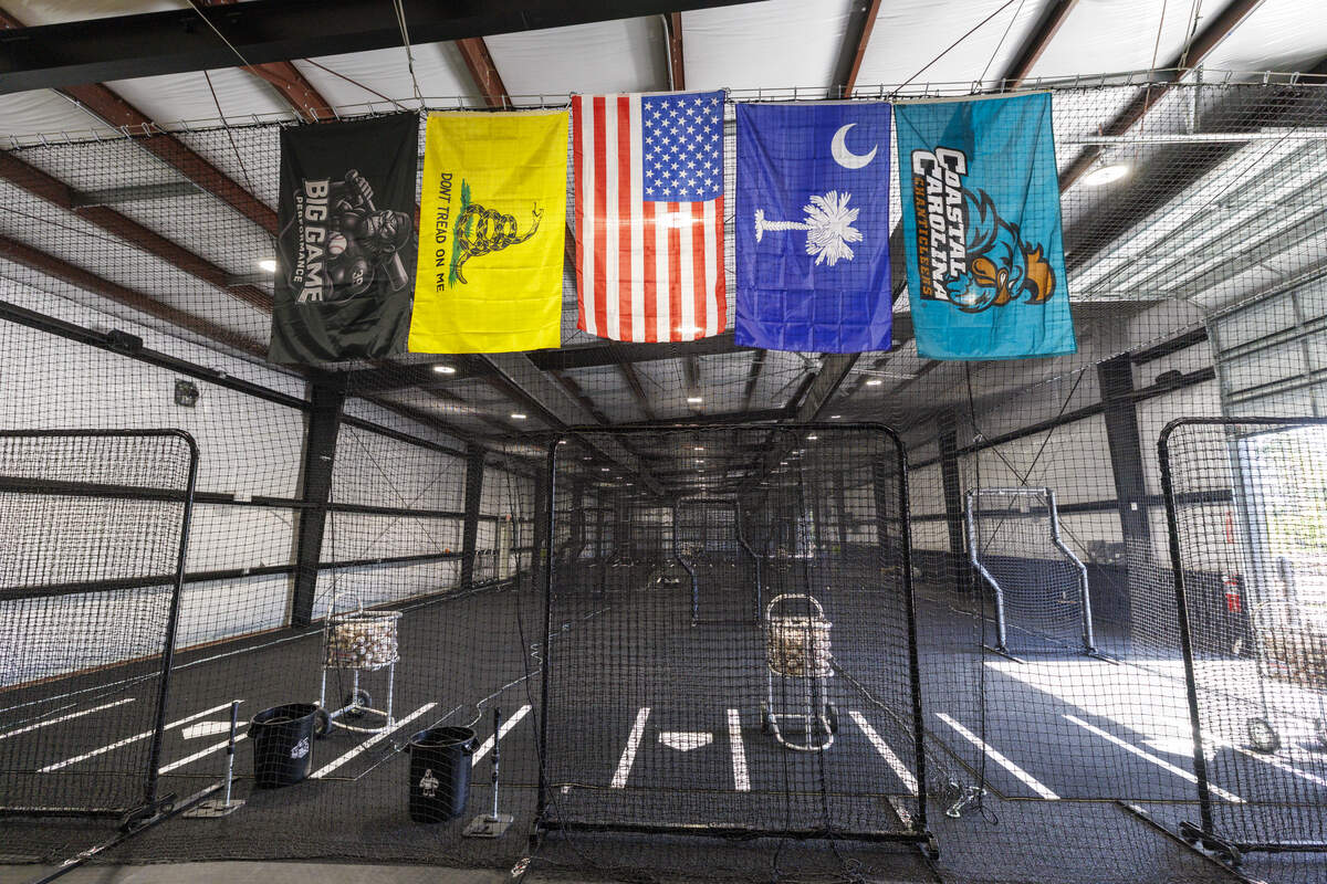 Alex Buccilli, a former Coastal Carolina baseball player, is opening the Big Game Performance Indoor Baseball and Softball Facility near the north end of the Grand Strand. The indoor training facility run by coaches includes batting cages, pitching bullpens and strength-training. June 2, 2026.