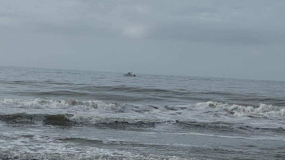 Rescue crews searched the ocean for a missing 21-year-old swimmer near 48th Avenue South in North Myrtle Beach on July 3, 2025. The swimmer remains missing.
