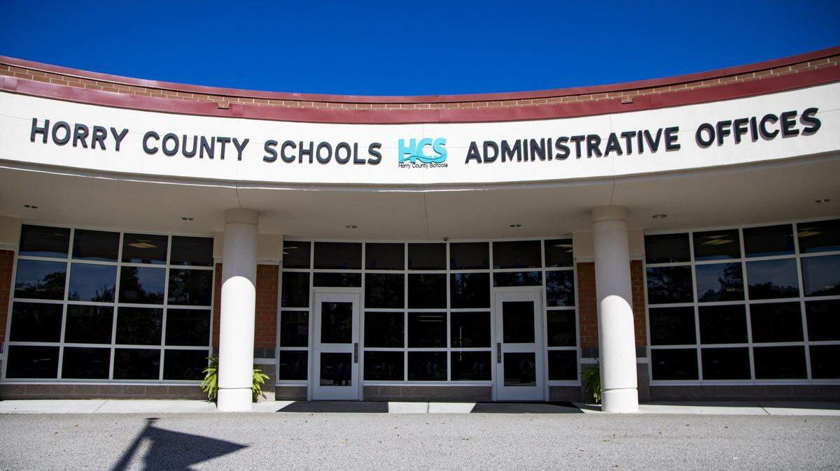 File photo of the Horry County Schools Administrative Offices.