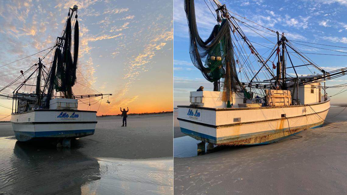 ‘Never heard anything like this.’ How a stolen shrimp boat ended up on an SC sandbar