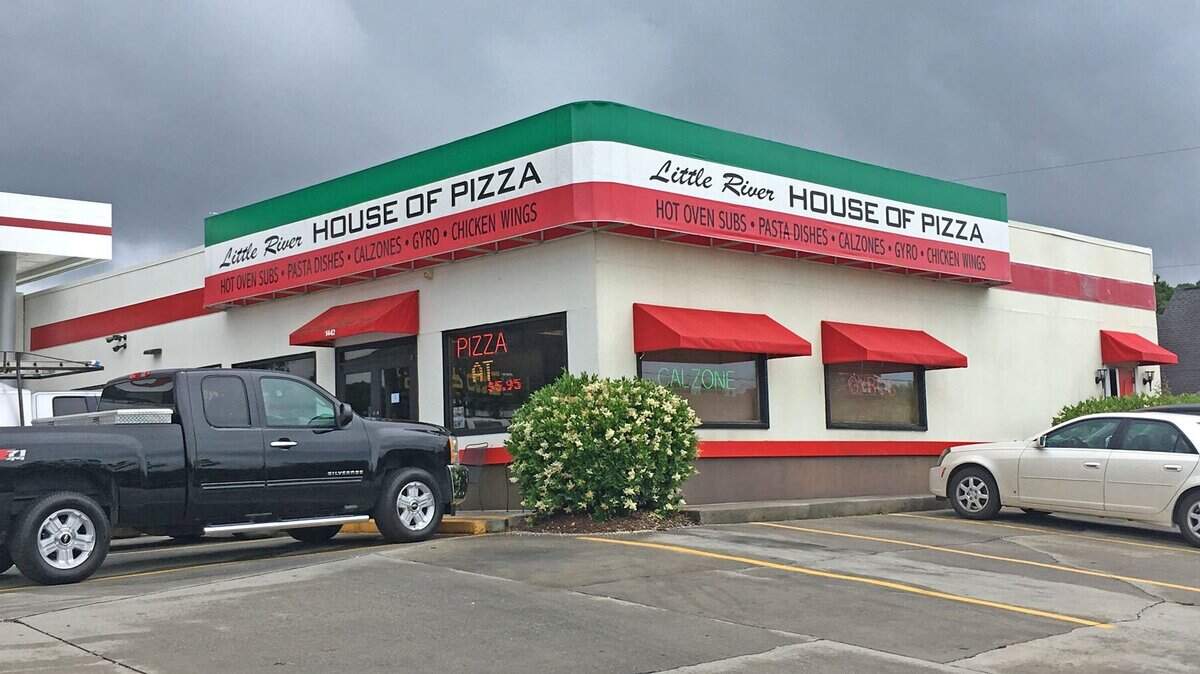Little River House of Pizza. The restaurant is now listed on Realty.com