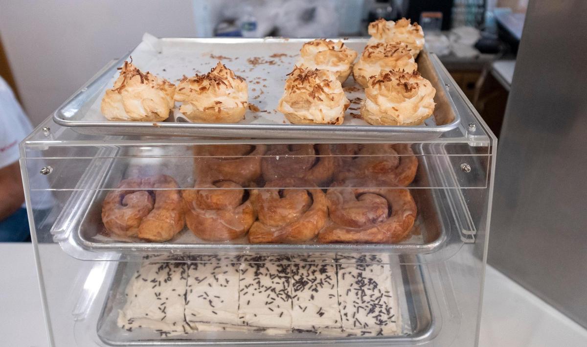 JoAnn McSorley and grandson Joe Jessen have opened Hot Dog, a restaurant on Sea Mountain Highway in North Myrtle Beach serving hot dogs, potato wedges, and baked goods, all home made and prepared fresh on site. July 29, 2021.