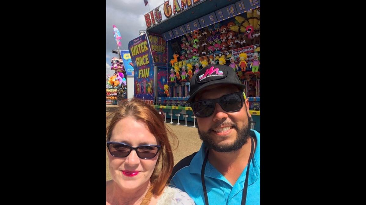Abed Michael Naqshabandi and his mother, Lisa Flaherty-Ortega