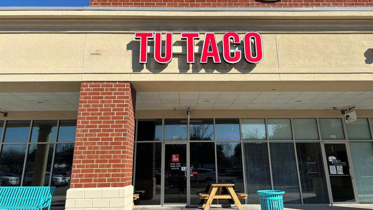 Tu Taco at University Plaza. They opened the new location in November 2023. Jan. 4, 2024.