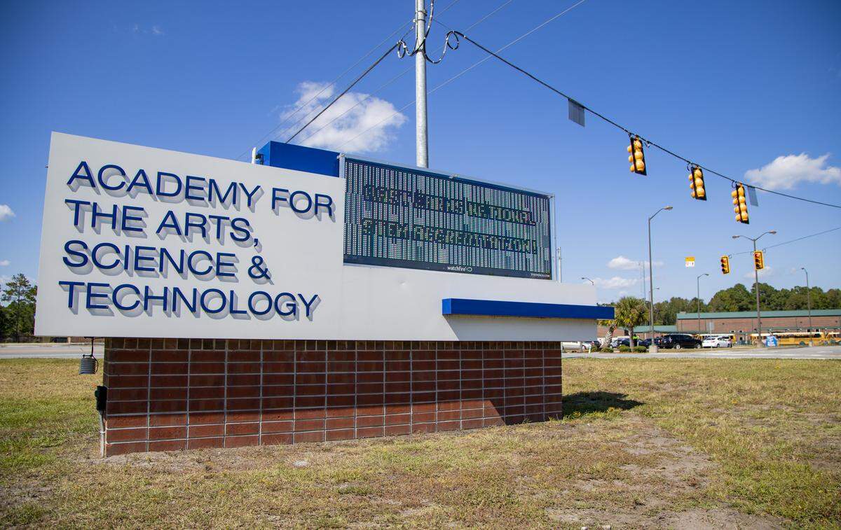 The Academy of the Arts, Science and Technology in Myrtle Beach currently serves students in ninth through 12th grade.