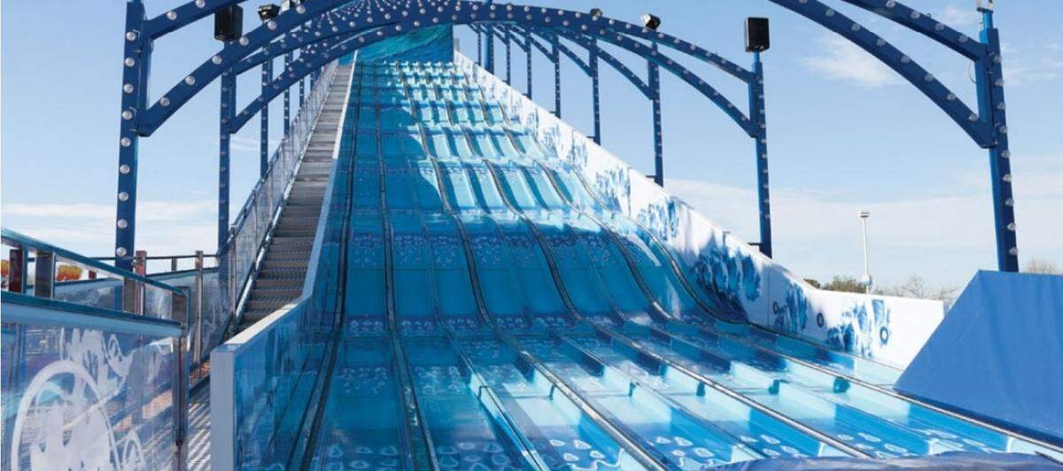 A picture of the slide included in the lawsuit