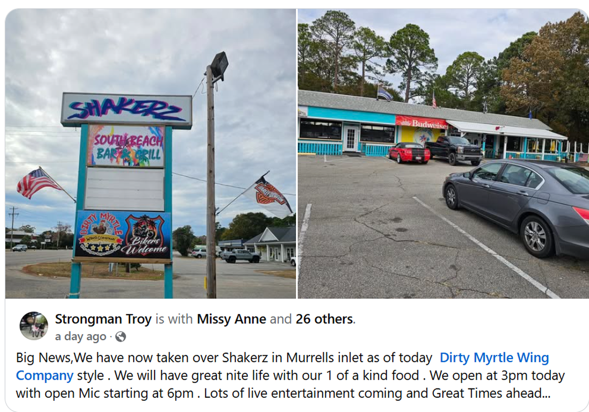 A screenshot of the owner’s Facebook post.