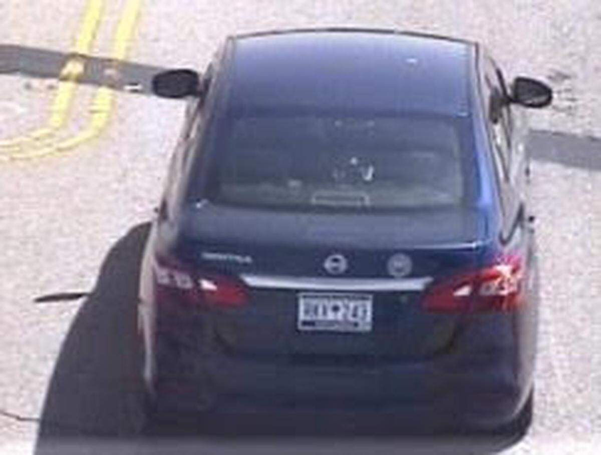 Missing person Brione Chantrel Ellzey may be driving this dark blue 2018 four-door Nissan Sentra with SC registration RKV243.