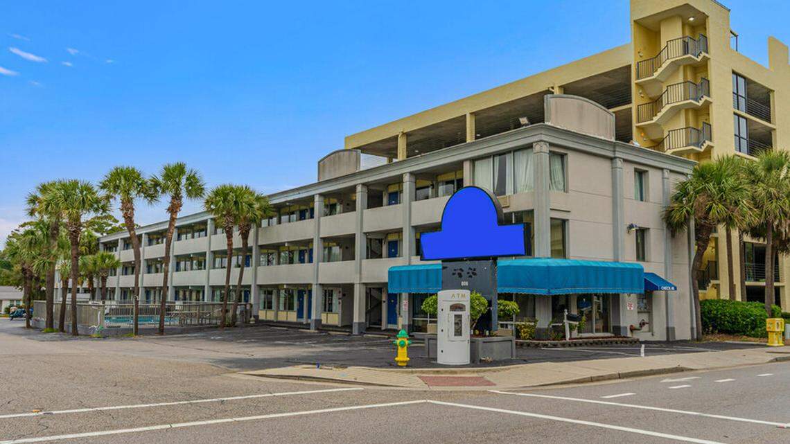 A hotel near the oceanfront with a pool is for sale in Myrtle Beach. What’s the price?