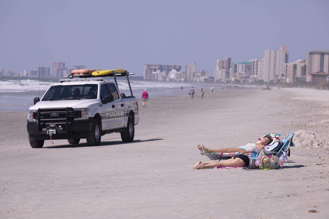 North Myrtle Beach opened public beach accesses after Governor Henry McMaster removed his order allowing local municipalities to make their own decisions as of noon on Tuesday. April 20, 2020