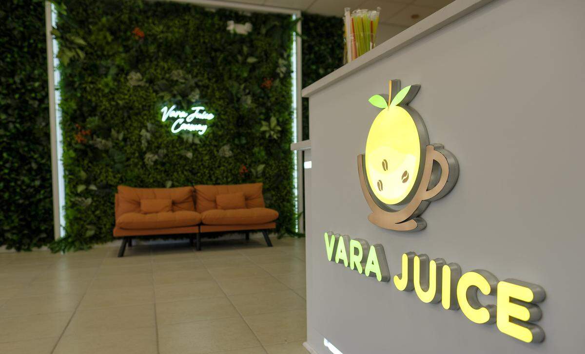Vara Juice soft opened in the College Center shopping center off of SC-544 near Coastal Carolina University, Conway, SC. Oct. 30, 2025.