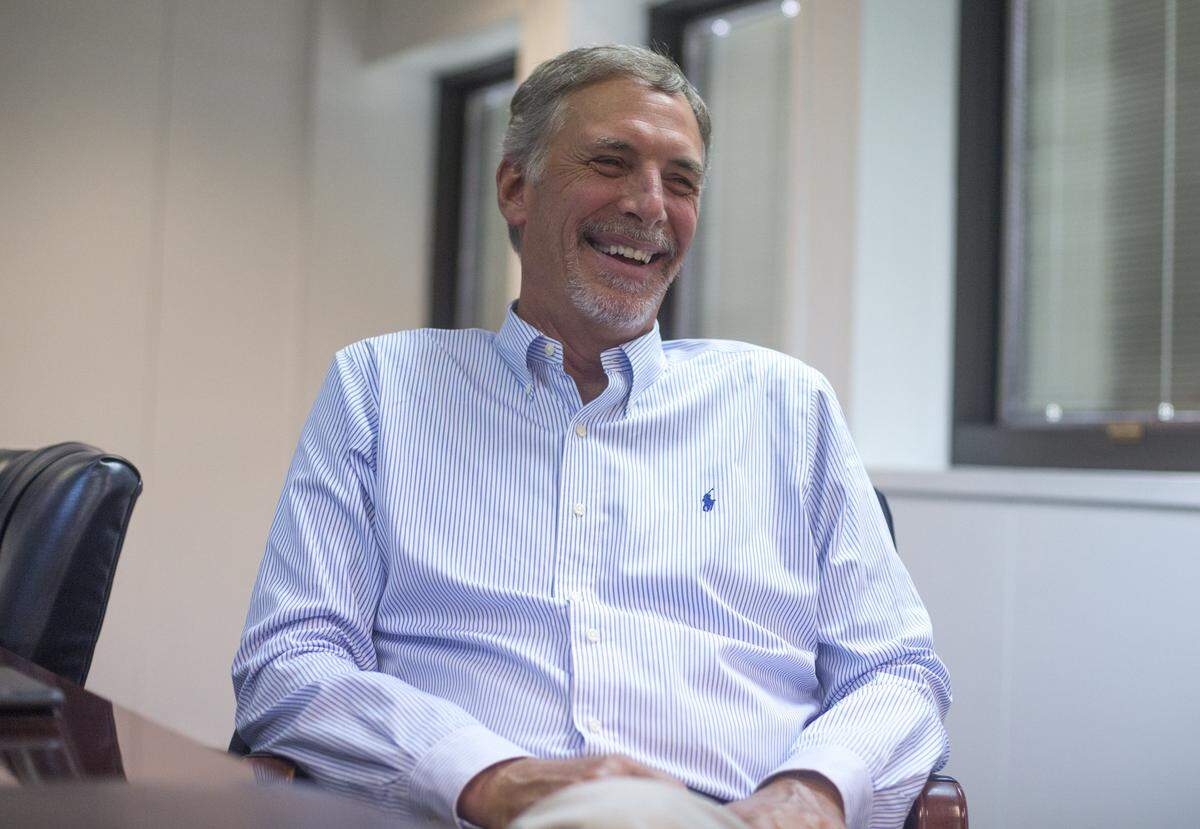 U.S. Congressman Tom Rice during an interview at The Sun News. Aug. 21, 2018.