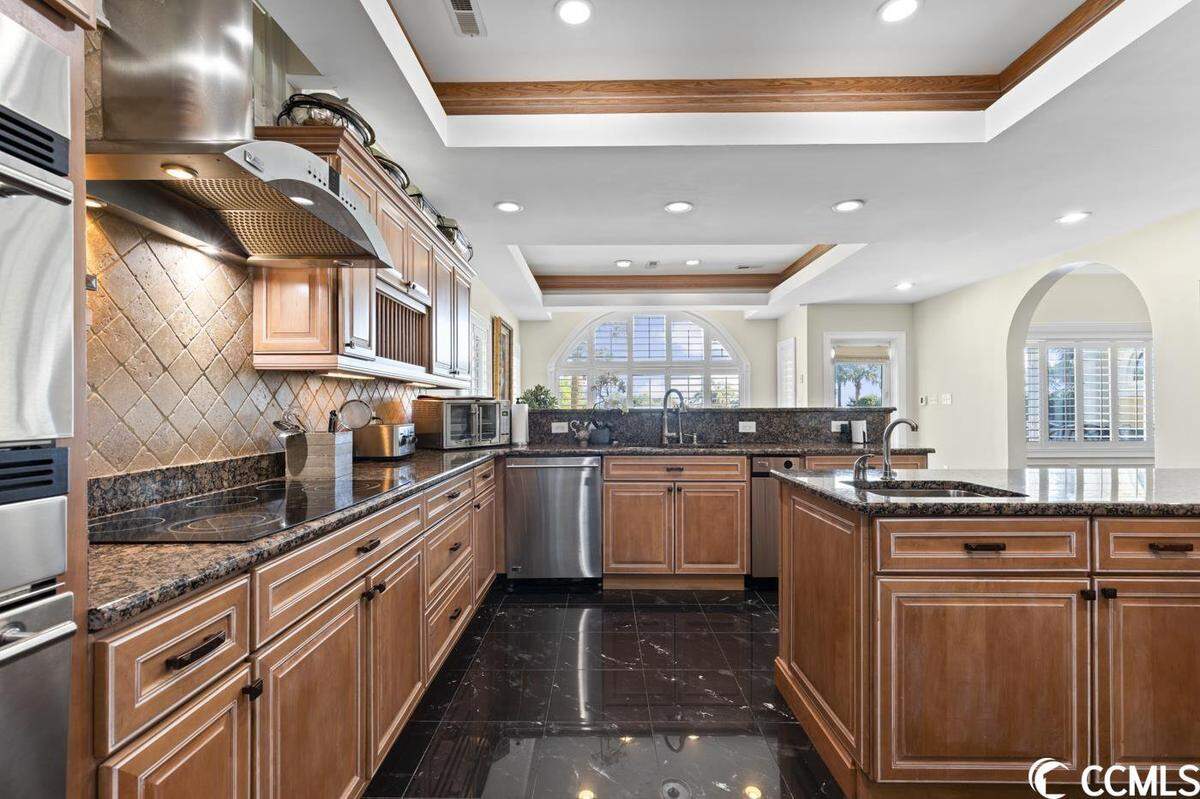 A beachfront home on Myrtle Beach’s Golden Mile is listed for $4.2 million. It has six bedrooms and two pools. 