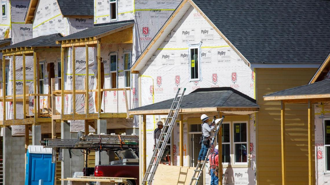 Swells Cottages and Apartment Homes are being constructed near Garden City Beach, S.C. of Highway 17 Business. Despite rising inflation, the building boom along the Grand Strand continues with new home developments springing all over the Myrtle Beach area. March 07, 2022.