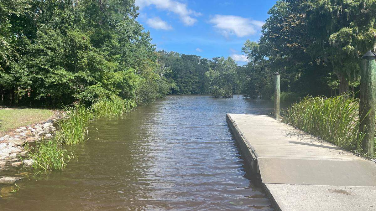 The Intracoastal Waterway in Socastee. The Socastee area largely avoided severe damage from Tropical Storm Idalia. Aug. 31, 2023.