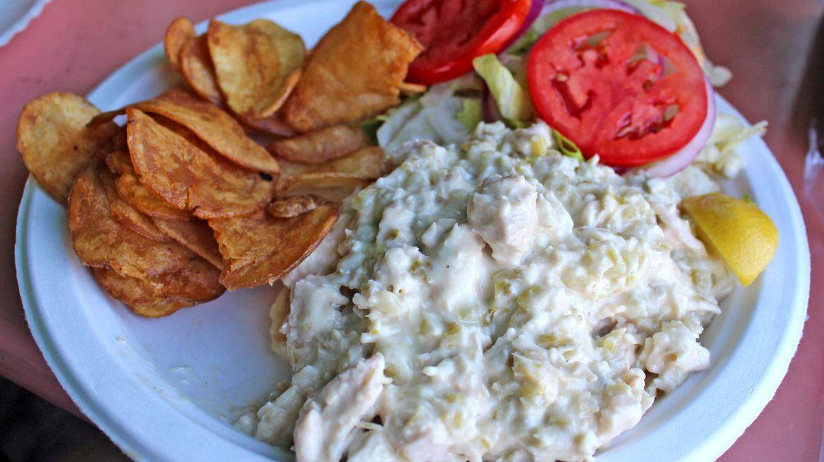 Key West Crazy Chicken Salad Sandwich