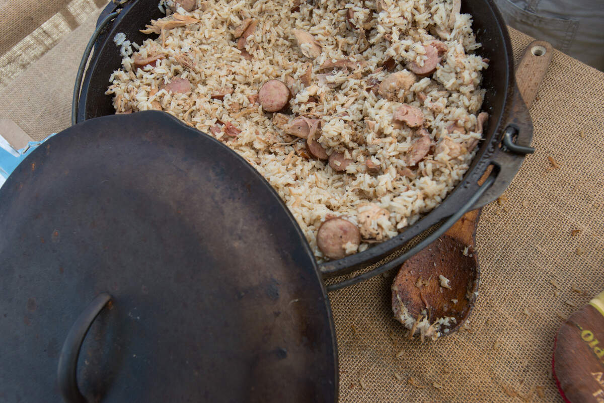 Brian Hopkins’ Chicken Bog. The 35 Annual Loris Bog-Off was packed with locals and residents to sample the chicken bog and enjoy the fair atmosphere on a beautiful Saturday.
